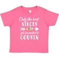 thumbnail image 3 of Inktastic Only the Best Nieces Get Promoted to Cousin Boys or Girls Baby T-Shirt, 3 of 5