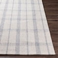 thumbnail image 5 of Surya Tartan TAR-2302 60x90" Rectangle Cottage Wool Rug in Light Gray/Oatmeal, 5 of 7