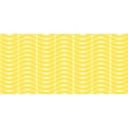 thumbnail image 4 of Yellow and White Piggy Bank, Sun Inspired Abstract Pattern Curves Waves Vertical Classical Retro, Ceramic Coin Bank Money Box for Cash Saving, 3.6" X 3.2", Yellow White, by Ambesonne, 4 of 4