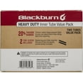 thumbnail image 4 of Blackburn Heavy Duty 20" Bicycle Inner Tube, 1.75" - 2.25", Schrader Valve (Value Pack 2), Black, 4 of 7