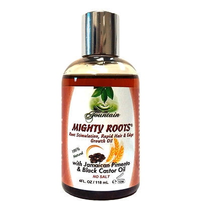 Natural Hairline Edge & Hair Growth Oil/Jamaican Pimento Black Castor Oil (Best Treatment For Receding Hairline)