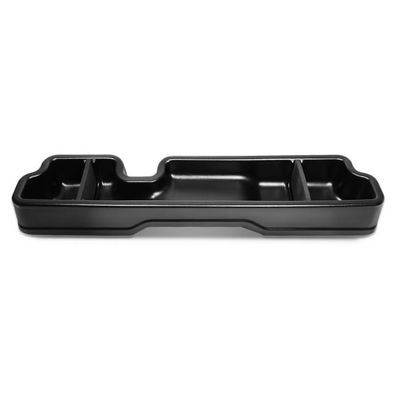 DNA Motoring ZTL-Y-0039 For 2004 to 2008 Ford F150 Super Crew Cab Rear Under Seat Cargo Storage Case Organizer Box 05 06 07