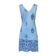 thumbnail image 5 of Vestidos de verano para mujer, camisa floral de playa, sin mangas, informal, suelto, sin mangas Pompotops  ghjkhdj8792, 5 of 5