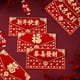 thumbnail image 4 of Xiao Hua 12 sobres rojos para Año Nuevo chino, Año Nuevo Lunar de la Serpiente, dinero de la suerte, paquetes rojos - Rojo B, 4 of 5