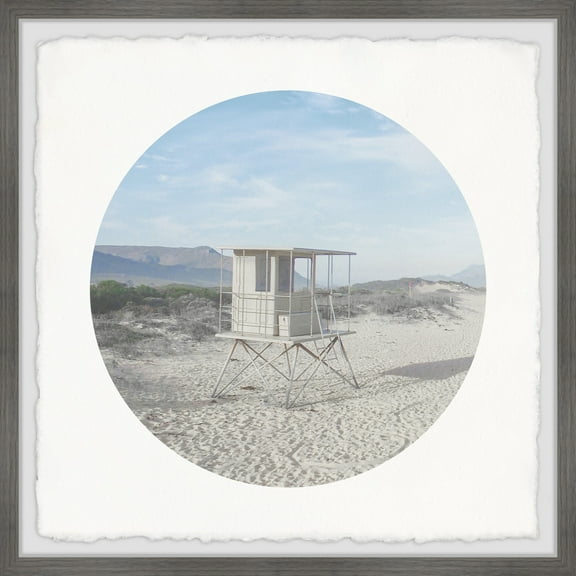 Marmont Hill Beach Tower Framed Wall Art