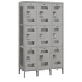 thumbnail image 2 of Salsbury Industries 3 Tier 3 Wide School Locker, 2 of 3