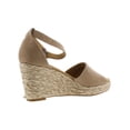 thumbnail image 2 of Style & Co. Womens Seleene Faux Suede Open Toe Wedge Sandals, 2 of 2