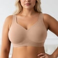 thumbnail image 2 of Supportive Wireless Full Coverage Bras for Everyday Comfort and Shape Enhancement – Seamless Fuller Cup Uplift without Underwire, 2 of 4
