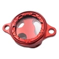 thumbnail image 1 of Tapa de depósito de aceite de motocicleta, repuesto de aleación de aluminio para TRX450R 450er Rojo, 1 of 8