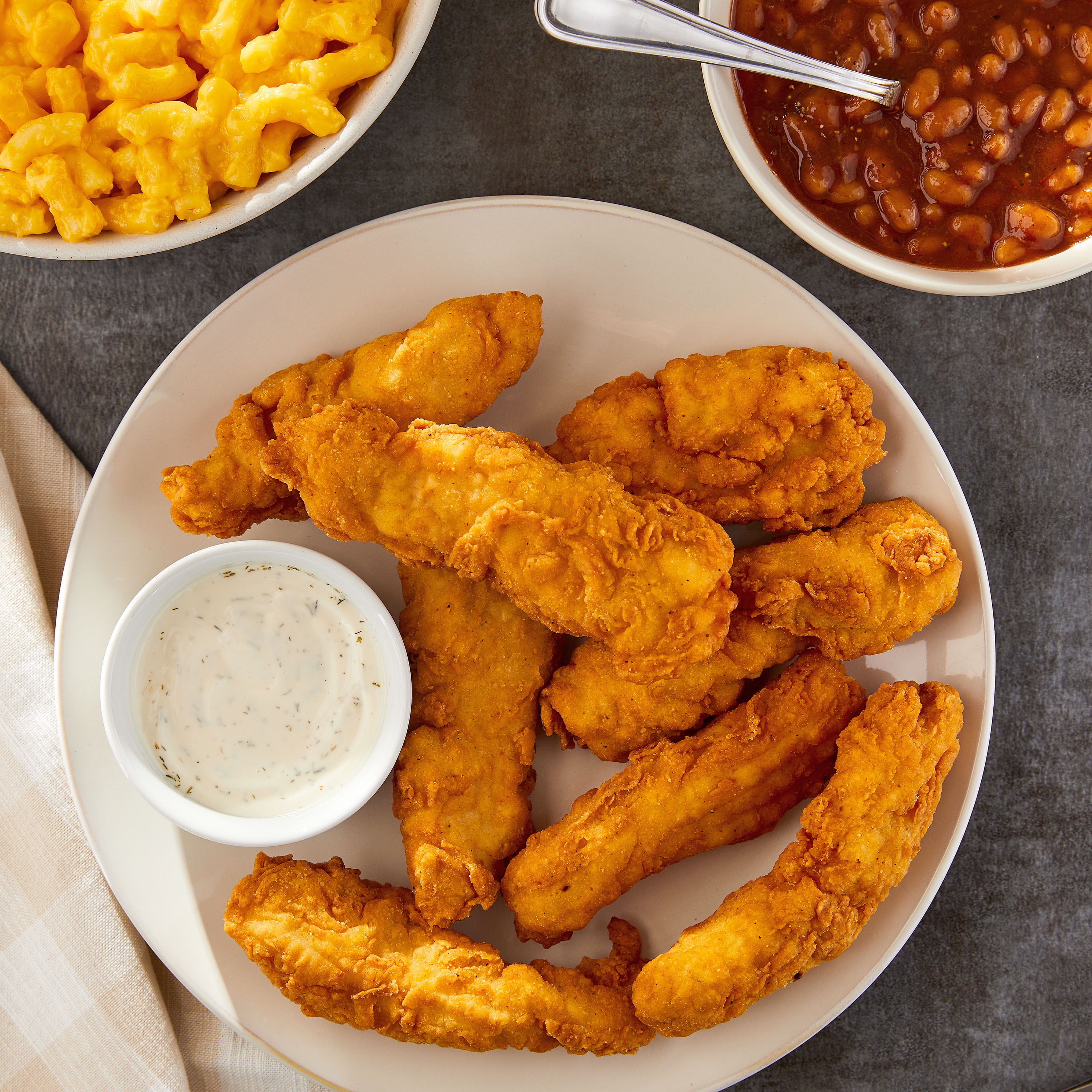 Freshness Guaranteed Hot and Ready-to-Eat Breaded Buttermilk Chicken Tenders, 8 Count