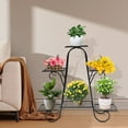 thumbnail image 4 of Heavy-Duty 6-Tier Metal Plant Stand with 33lbs Load Capacity, Black Powder-Coated Iron Flower Display Rack for Indoor Outdoor Garden, Balcony, Wedding Decor, 4 of 15