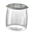 thumbnail image 4 of Clear Toy Storage Bucket Toy Box Chest Portable Dustproof Building Blocks Storage Box Shoe Stool for Kids Room Household Kitchen Indoor Column Gray, 4 of 9