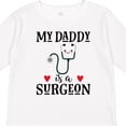 thumbnail image 4 of Inktastic Surgeon Daddy Doctor Baby Clothes Boys or Girls Long Sleeve Toddler T-Shirt, 4 of 5