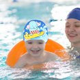 thumbnail image 4 of Reayehane Swimming Pool Swim Cap Children Girls Boys Soft Comfortable Fabric Lovely Cap (Multi-Color ), 4 of 4