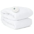 thumbnail image 1 of Gymax Twin Size Electric Heated Mattress Cover Pad w/ 8 Hours Auto Off, 1 of 10