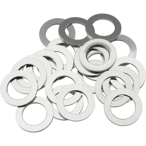 Wheels Manufacturing Machined Aluminum 1mm Rear Axle Spacers Bag of 20