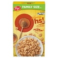 Honey Ohs! Family Size Cereal, Sweetened Honey Cereal, 20 oz Box