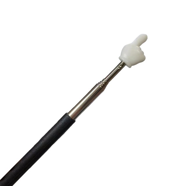 LCXmlly Classroom Teacher Pointer Extendable Finger Retractable Telescopic Pointer Mini Handheld Presenter for Classroom Teachers Whiteboard Presentation