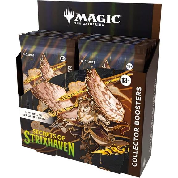 Magic: The Gathering Secrets of Strixhaven Collector Booster Box 12ct Booster
