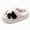 L101-White, variant on Puppy Animal Slippers For Women Men,Winter Bear Warm Fuzzy Memory Foam House Shoes,Non-Slip Rubber Sole Indoor Outdoor Slippers(L101-White,9)