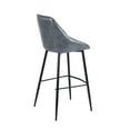 thumbnail image 5 of Porthos Home Umi Bar Stools, PU Leather Upholstery, Iron Legs (Set Of 2), 5 of 8