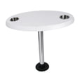 thumbnail image 2 of Mesa de con bloqueo de rosca marina, suministros para mesa de , versátil y multifuncional con portavasos, muebles para para RV al Blanco, 2 of 8