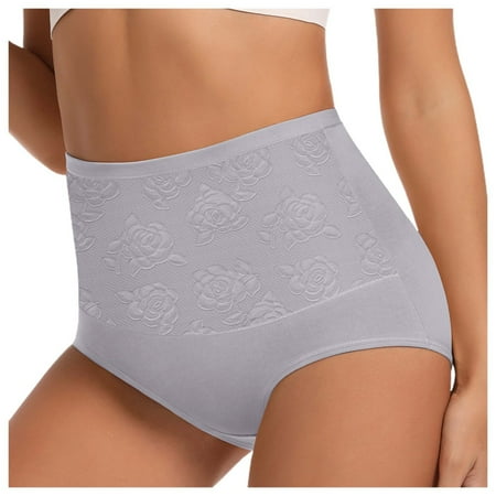 Xiaoxatg Sexy Panties for Women Sure Here s A Product Title Based On Your : High Waist Lift Plus Size Seamless Ice Silk Briefs With Rose Flower Design For Women  Lane Swim 14