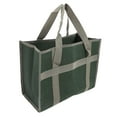thumbnail image 4 of Wide Mouth Tool Bag, Waterproof OD Green  Tool Storage Bag, Durable Multi Functional Large Capacity Handbag, Electrician Hardware Tool Organizer Case For Wrench, Plier, Nails, 4 of 8