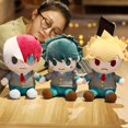 thumbnail image 2 of 25CM Anime My Hero Academia Plush Toys Boku Yoh Asakura Katsuki Bakugo Shoto Toooroki Pillow Cartoon Stuffed Figure Toys Gifts3 Deng Xun unisex, 2 of 2