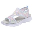 thumbnail image 1 of IUJSOY Womens Walking Sandals Mesh Open Toe Sports Water Sandals Arch Support Athletic Beach Shoes, 1 of 8