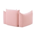 thumbnail image 4 of Saint Tropez Pearl and Red Striped Stuffed Outdoor Armchair, 4 of 4