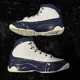thumbnail image 3 of Ni - ke Ni - ke Air Jordan 9 Retro Pearl Blue UNC White Mens Size 9 302370-145 Sneakers, 3 of 5