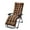 Coffee, variant on YEERSWAG  Non Slip Padded Lounge Chaise Cushion with Ties, 67 in. x 21 in.  x 3 in. (Chair Not Included)