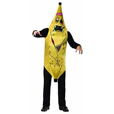 Zombie Banana Plus Size Men's Adult Halloween Costume, One Size,