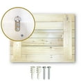 thumbnail image 4 of Designart 'Coastal Chair Relax Beach' Nautical & Coastal Print on Natural Pine Wood, 4 of 4