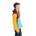 thumbnail image 4 of Ragstock Andorra Color Block Polar Fleece Hoodie, 4 of 4