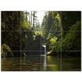 thumbnail image 1 of Waterfalls Ceramic Tile Mural Kitchen Backsplash Bathroom Shower 401863-L43, 1 of 3