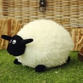 thumbnail image 4 of Peluche de cordero suave de peluche con forma de oveja, juguete de regalo de cumpleaños para bebé, 4 of 7