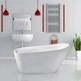thumbnail image 2 of 59" Streamline N280GLD Soaking Freestanding Tub and Tray With Internal Drain, 2 of 8