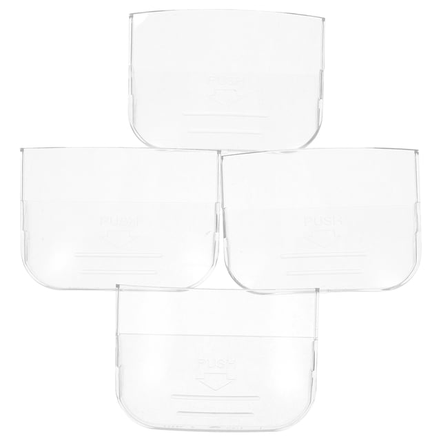 Raindrops 4 Pcs Gobelets de Rechange Universels Transparents pour Cuiseur à Riz avec Collecteur de Condensation ABS