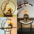 thumbnail image 2 of Demon Slayer Agatsuma Zenitsu LED Light Figure PVC 35CM Ornaments Model Toy Gift, 2 of 4