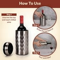 thumbnail image 5 of UMIEN / Premium Wine Bottle Ice Chiller / Double Walled / Vacuum Insulated / 750ml, 5 of 7