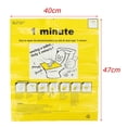 thumbnail image 4 of 40x47cm Toilet Disposable Sticker Plunger Dredge Easy Fix Clogged Film, 4 of 6