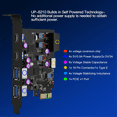 thumbnail image 5 of ULS-6210 6-Port USB PCIe Card PCI Express to Type C(2), USB Type-A(2) Expansion Card, 5 of 5