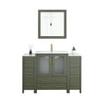 thumbnail image 4 of Vanity Art 54" Single Sink Freestanding Bathroom Vanity Set with Ceramic Top and Mirror, 4 of 9