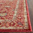 thumbnail image 5 of Safavieh Valencia Red Traditional Rug - 2'3" x 8', 5 of 5