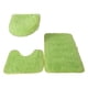 thumbnail image 1 of Matsuzay 3 paquetes/lote de alfombras de baño que no se desprenden, textura , fuerte absorción de agua, baño de fácil limpieza Juegos de accesorios de baño Fruta Verde, 1 of 6