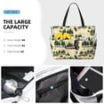thumbnail image 3 of Kdxio Camping Caravan 1 for Beach Bag for Women Large Beach Tote Bag Waterproof Sandproof Swim Bag with Zipper Pockets Beach Vacation Travel, 3 of 7