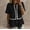 A1 Black, variant on WGRFFH Womens Button Down Shirts V Neck Ruffle Tops Lapel Collar Shirt Contrast Trim Hollow Out Work Tops Summer Peplum Blouses Going Out Top Casual Collar Patchwork Short Sleeve T-Shirts Black