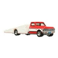 thumbnail image 6 of Hot Wheels Team Transport Toy Truck & Race Car, '72 Chevy Ramp Truck & '61 Impala Collectible Set, 6 of 7